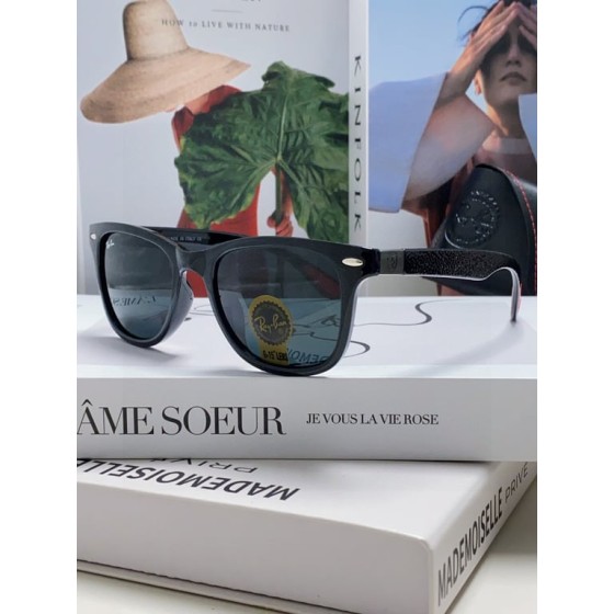 Ray-Ban RB2140 Wayfarer Sunglasses (Black)
